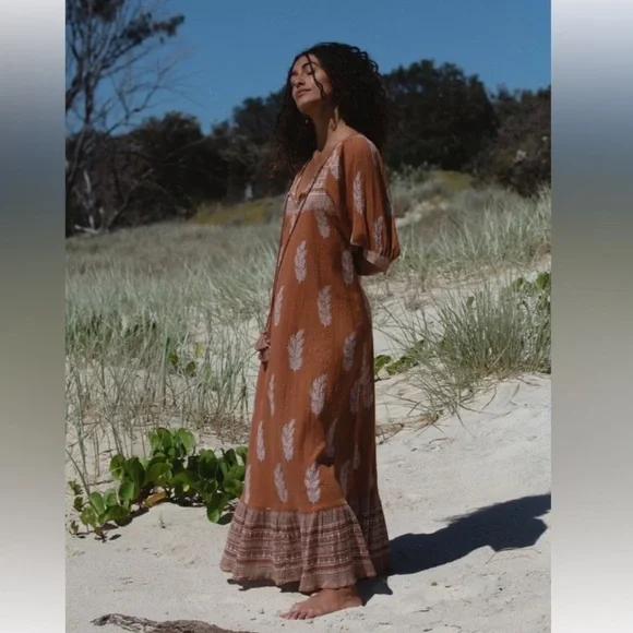 Daughters of India Mishka Maxi Dress-small - Picture 2 of 16